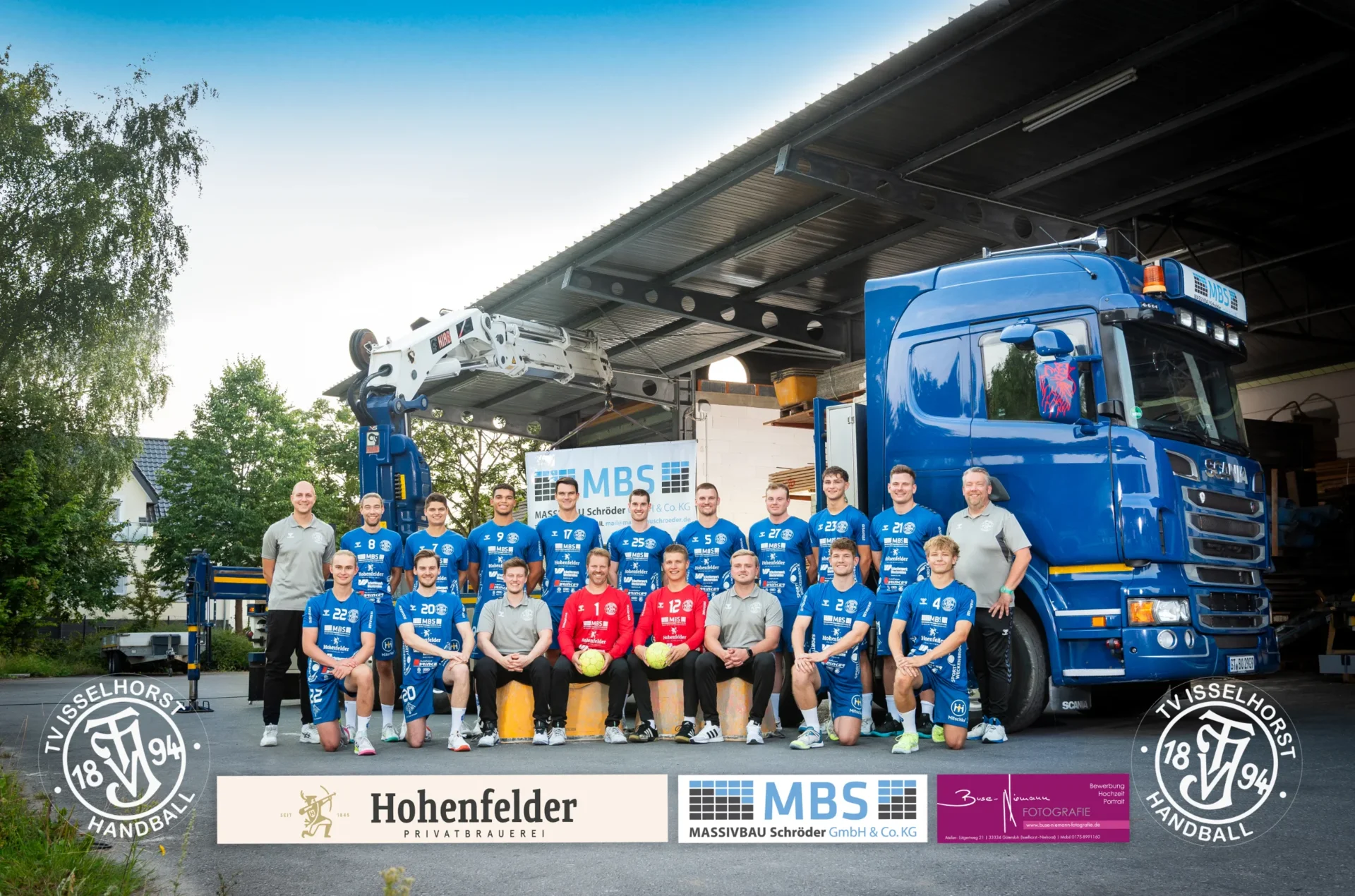 Seniorenmannschaft des TV Isselhorst